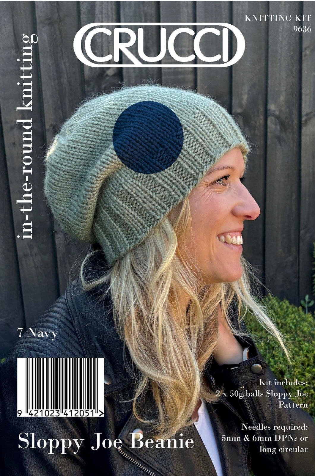 Sloppy Joe Slouchy Beanie Knitting Kit