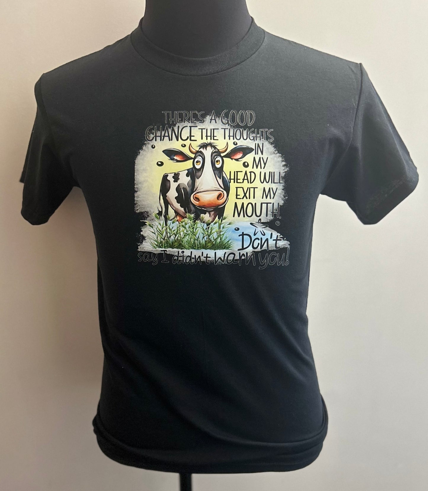 Adults Cotton T Shirt - Small