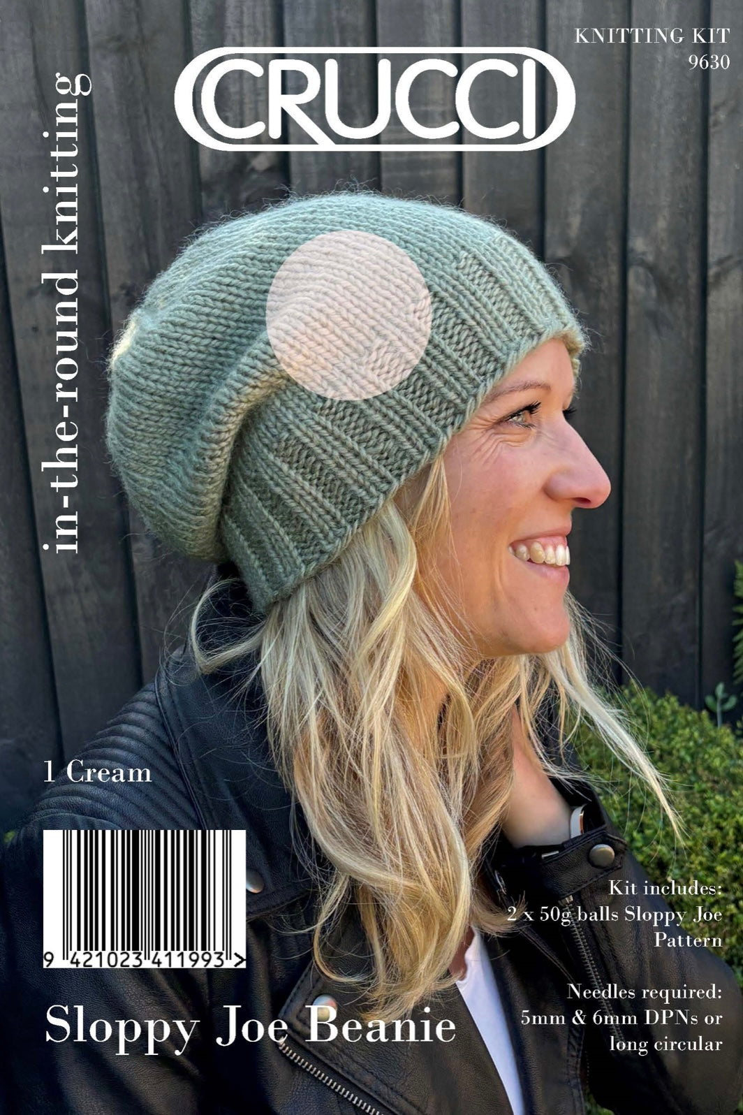Sloppy Joe Slouchy Beanie Knitting Kit