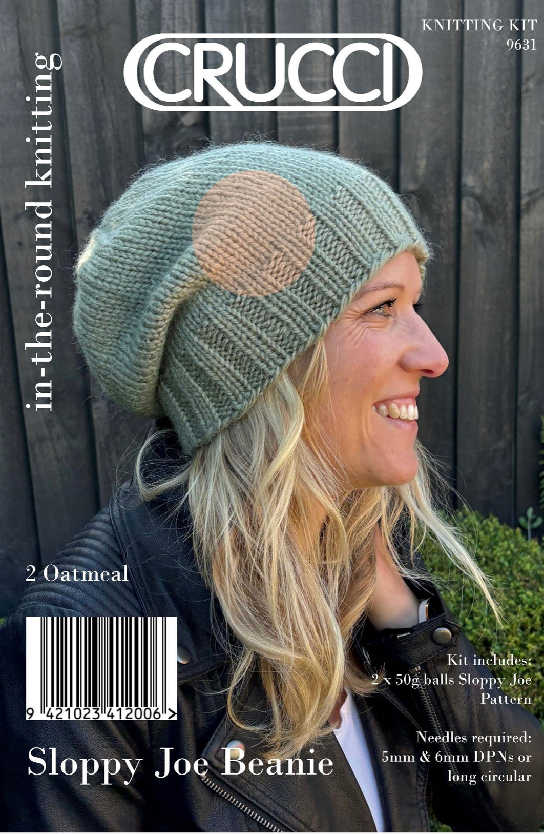 Sloppy Joe Slouchy Beanie Knitting Kit