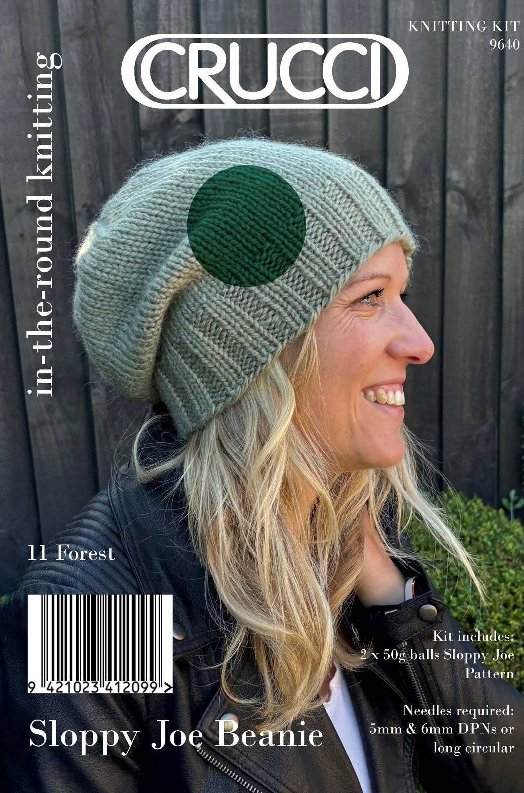 Sloppy Joe Slouchy Beanie Knitting Kit