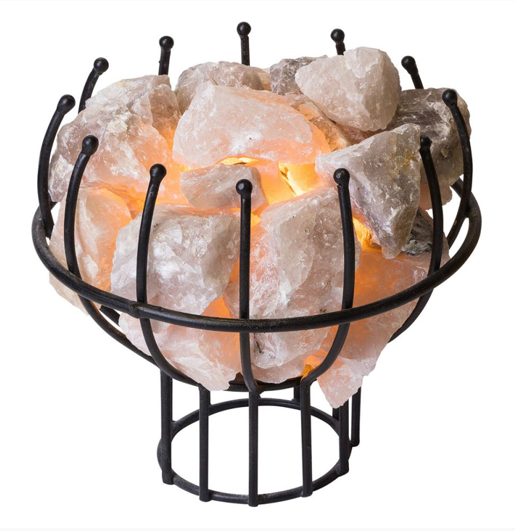 Crystal cage lamp Smokey
Quartz
