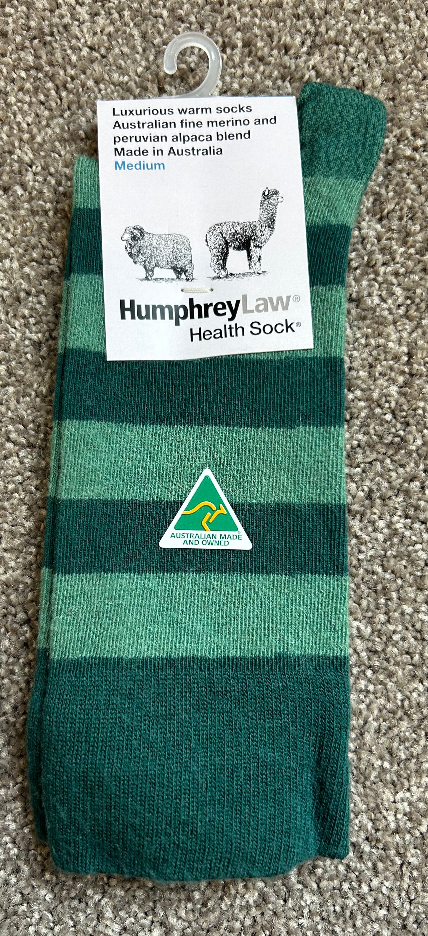 Fine Merino/Baby Alpaca Blend Health Sock