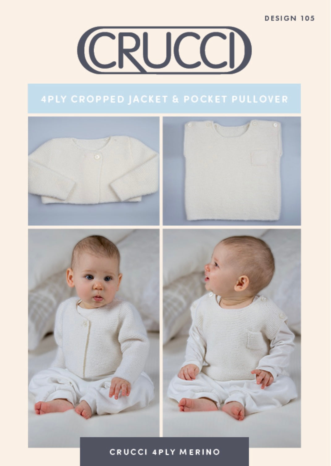 Cropped Jacket & Pocket Pullover