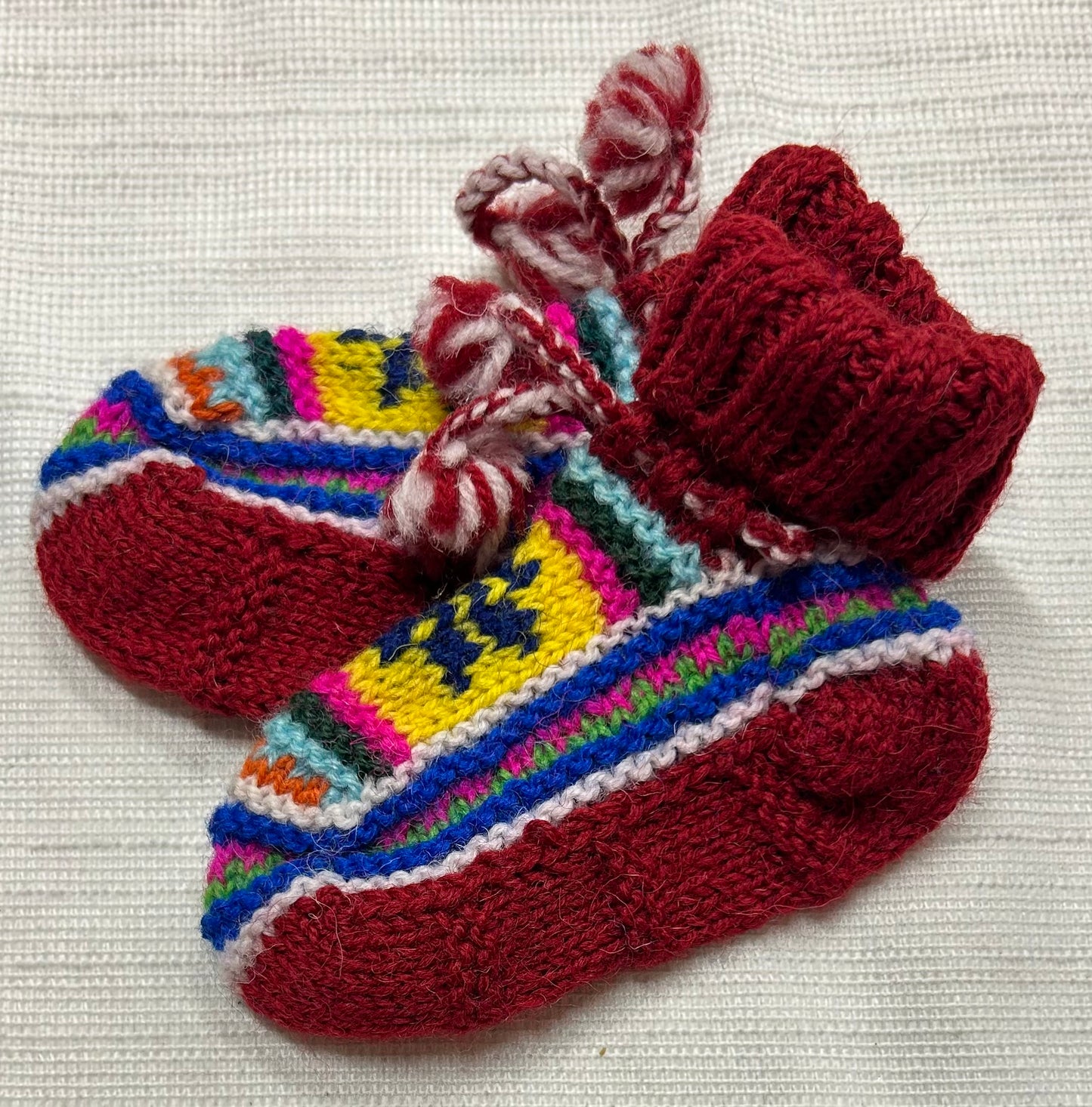 Peruvian Woollen Booties