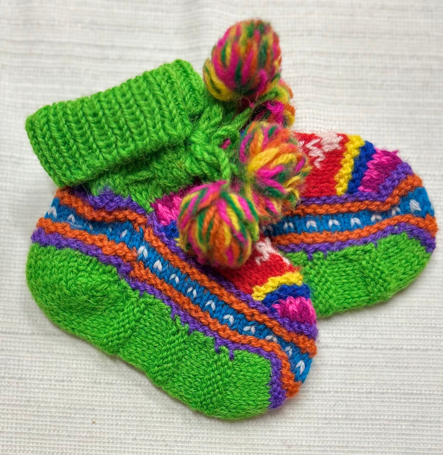 Peruvian Woollen Booties