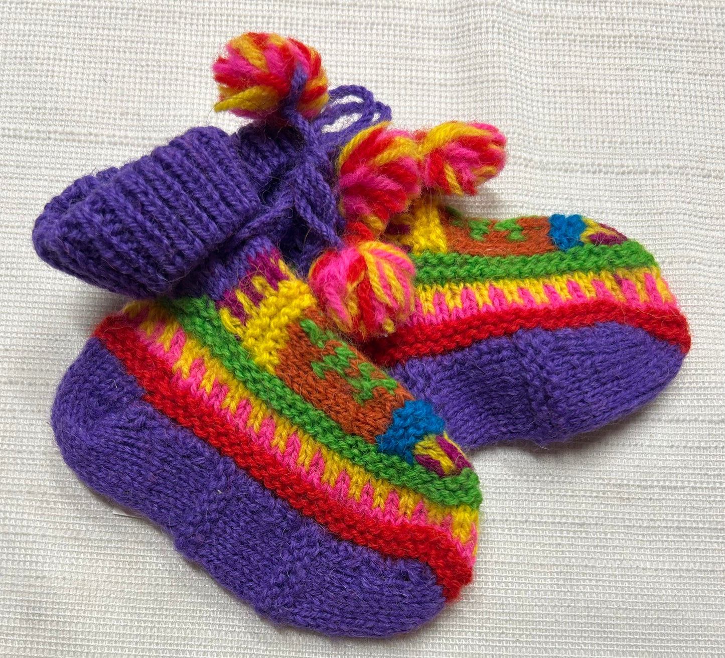 Peruvian Woollen Booties