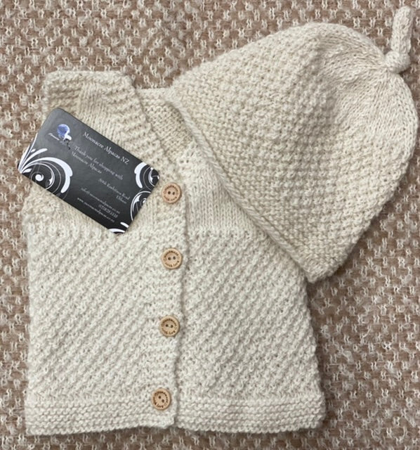 Alpaca Vest & Hat Set