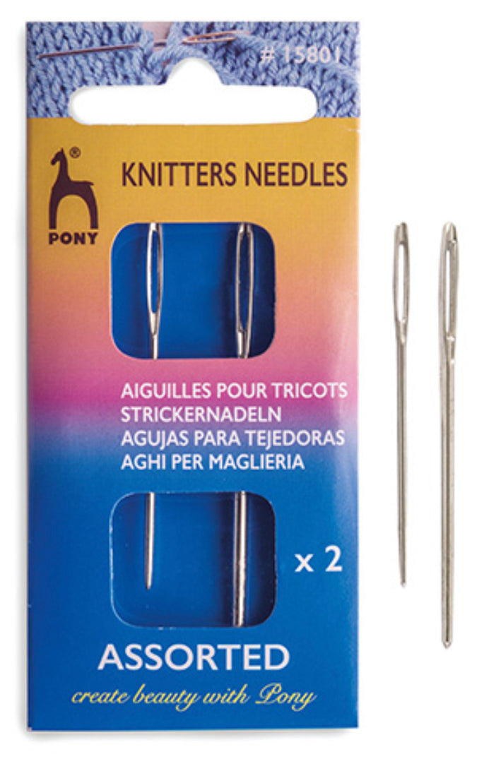 Knitters Needles Plain Eye