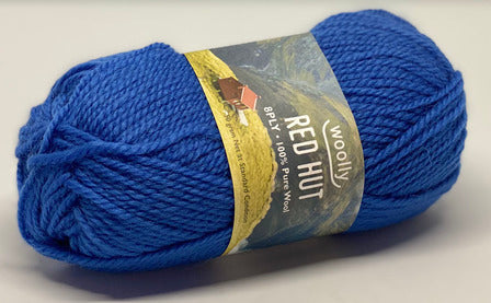 Woolly Red Hut 8ply