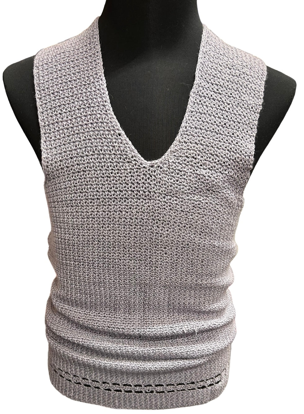 Hand knit Tank Top