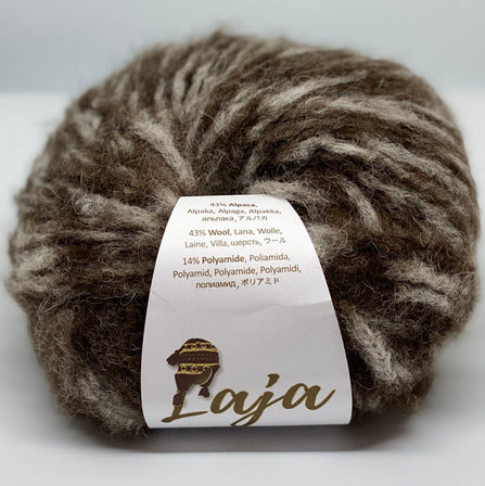 LAJA ALPACA/WOOL/POLYAMIDE AIR BLOWN YARN