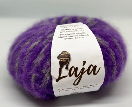 LAJA ALPACA/WOOL/POLYAMIDE AIR BLOWN YARN