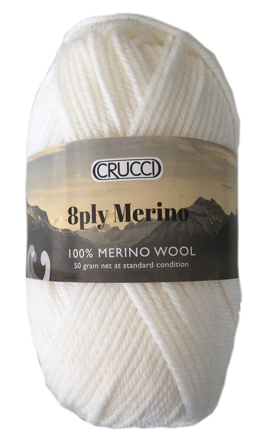 Crucci 8ply Merino