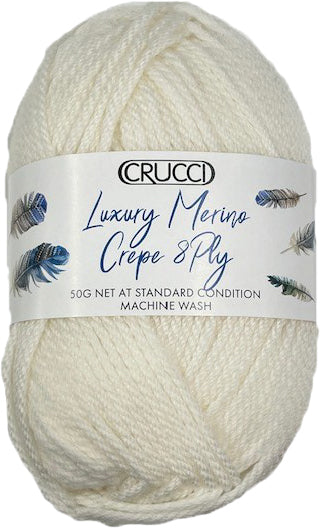 Luxury Merino Crepe 8ply