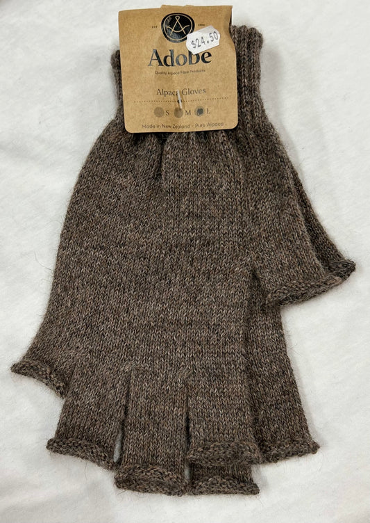 Adobe Alpaca Fingerless Gloves