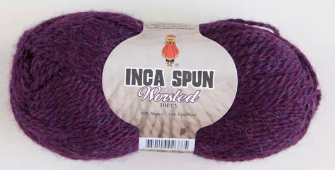 Inca Spun Alpaca Wool Worsted