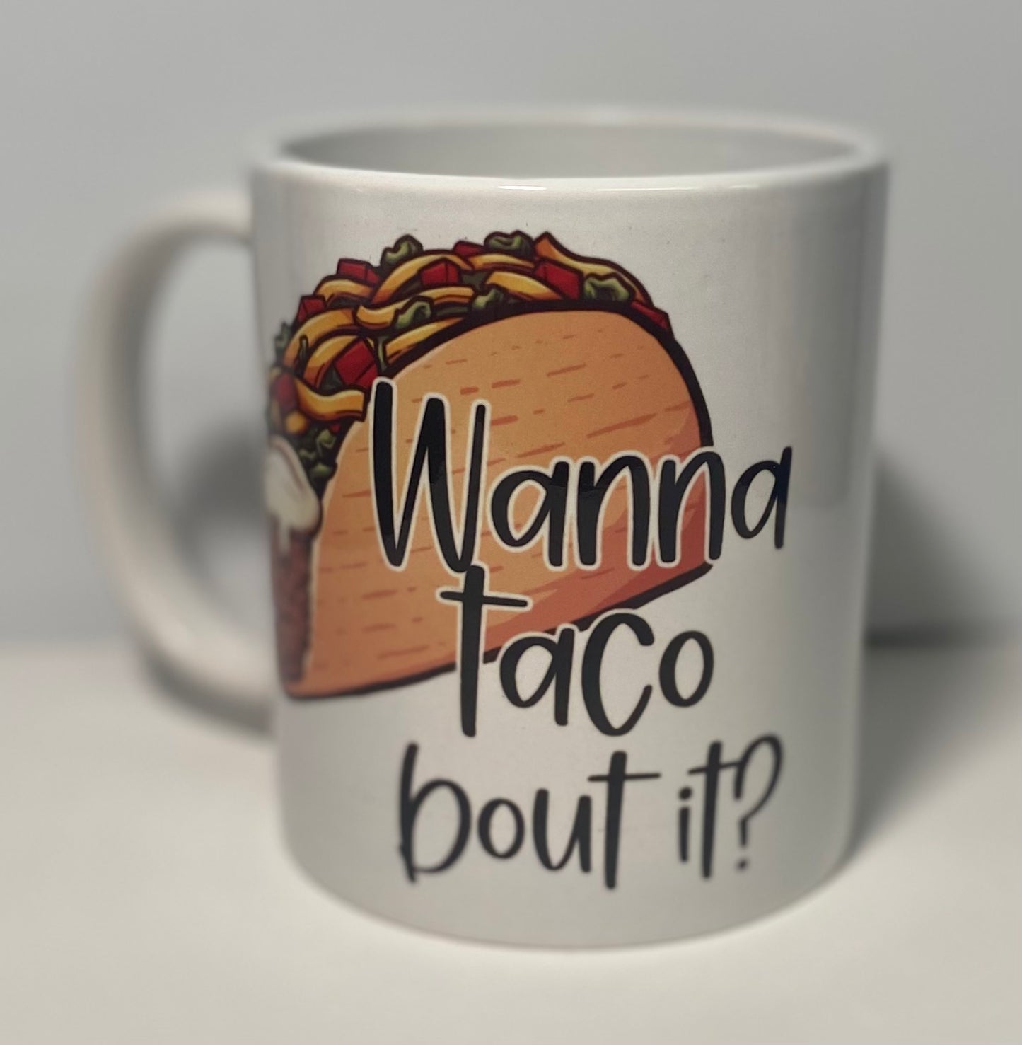 Food Saying Mug Set