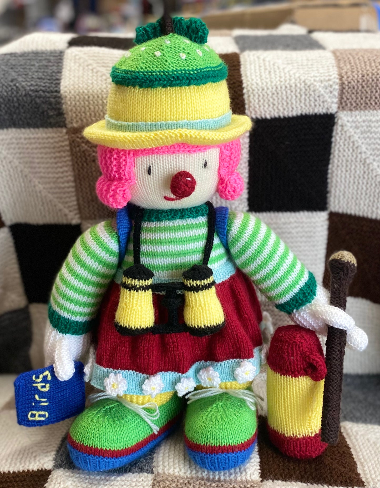Bird Watching Clown