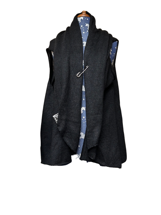 Sleeveless Cardigan
